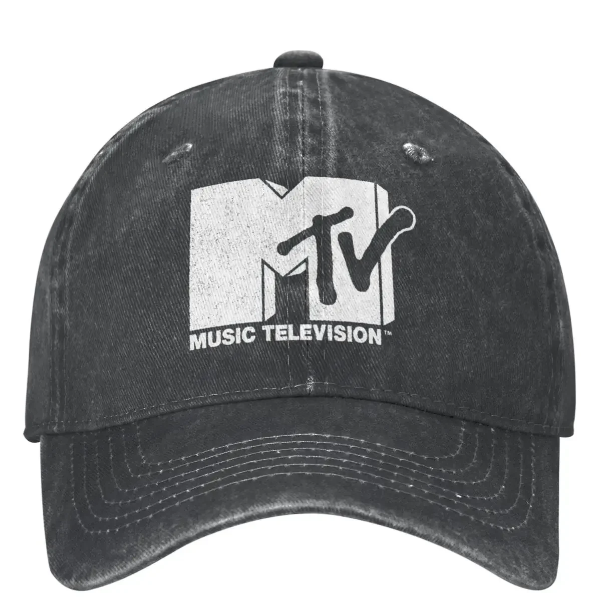 Винтажная потертая бейсболка MTV с логотипом y2k классные кепки в стиле хип-хоп