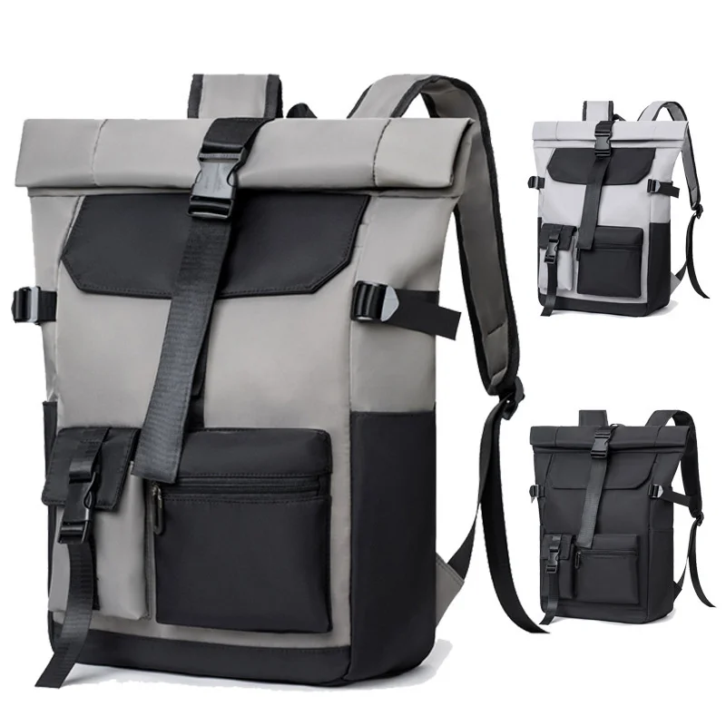 

Школьный ранец для мужчин и женщин, водонепроницаемый дорожный расширяемый вместительный рюкзак для ноутбука с USB-зарядкой