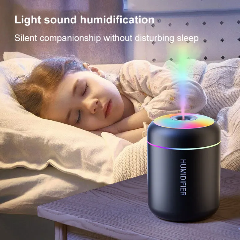 Бесшумный увлажнитель воздуха красочный атмосферный светильник мини-креативное