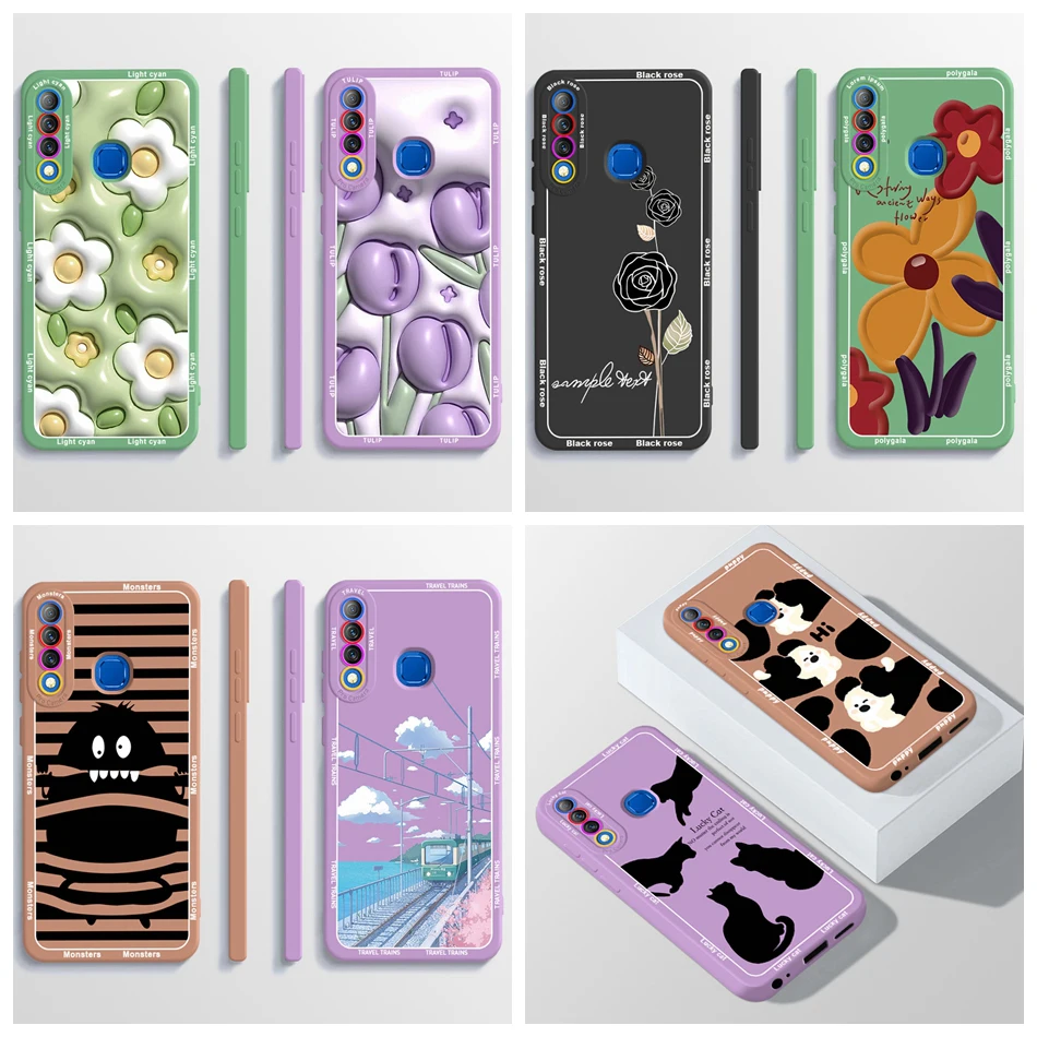 Цветочная фотография для Infinix Hot S4 Smart 3 Plus X626 X627, силиконовый чехол для телефона, противоударные Чехлы для Infinix Smart3 Plus, бампер