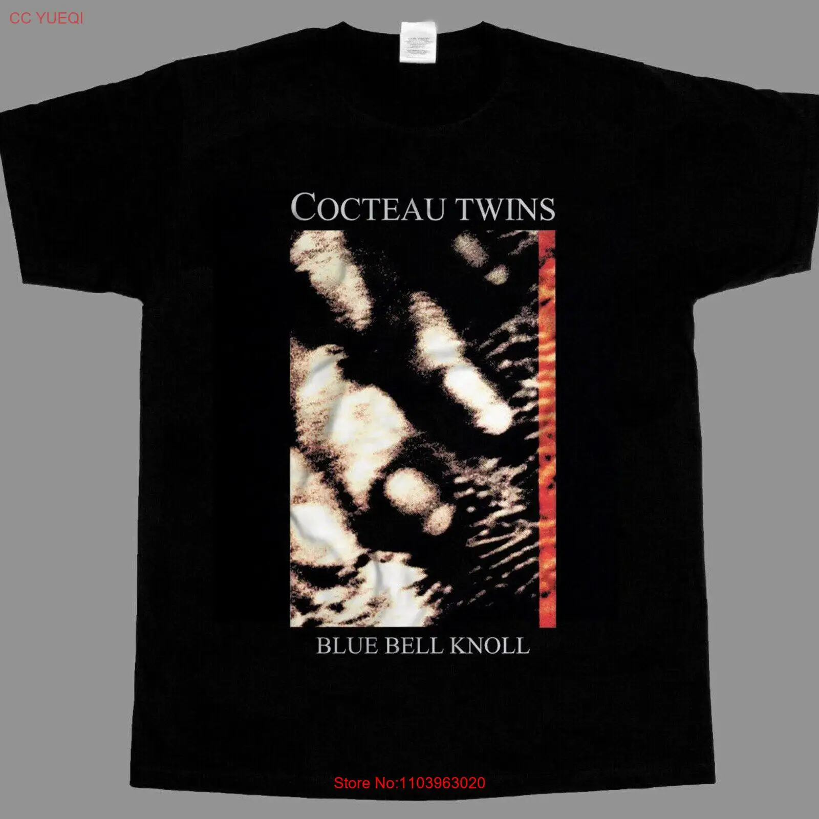 Футболка Cocteau Twins Blue Bell Knoll шотландская музыка металлическая футболка