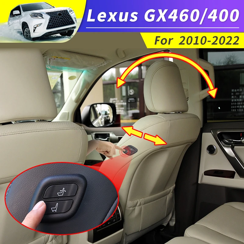 Accesorios para Lexus GX460 GX400, asiento de copiloto, botón ajustable, enlace inalámbrico, 2010, 2022, 460, 400, 2021 2019 2018 2017 2016 2015 2014 2013 2012 2011