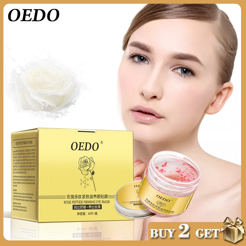 

60Pcs Gold Osmanthus Eye Patches Collagen Gel Protein Skin Care Remover Dark Circles Eye Bag Eye Mask Lifting Firming