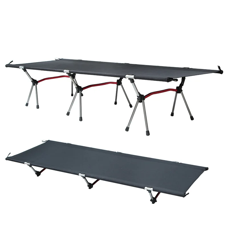 

Ultralight Camping Sleeping Cheap Foldable Travel Portable Folding Camping Bed Metal Cot Outdoor For Camping Adults