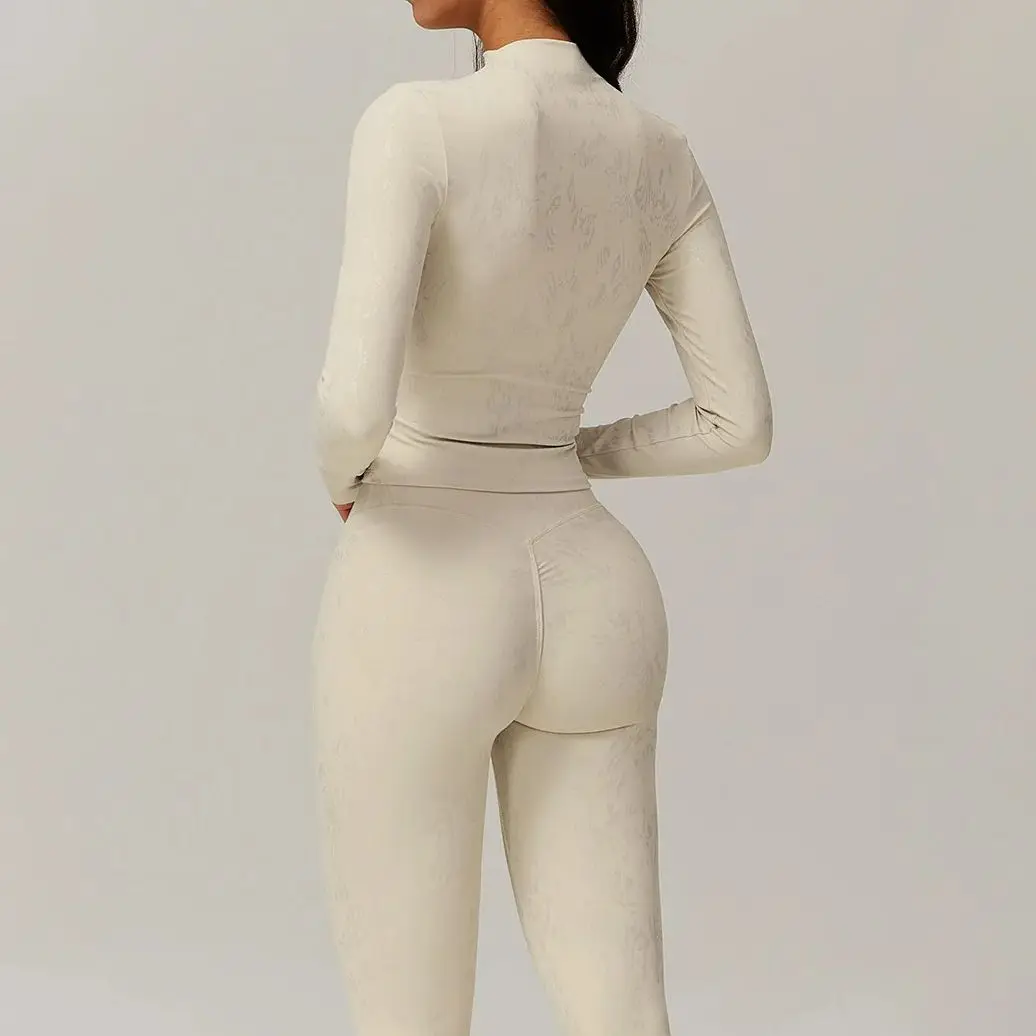 MODITIN 2024 женские красивые топы для йоги с золотым штампом быстросохнущая