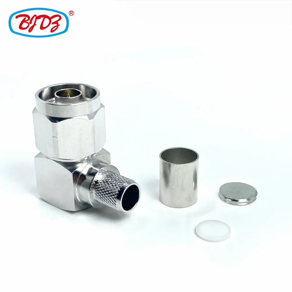 

Free Shipping 5pcs N Male Right Angle RF Coaxial Connector for LMR400 Cable