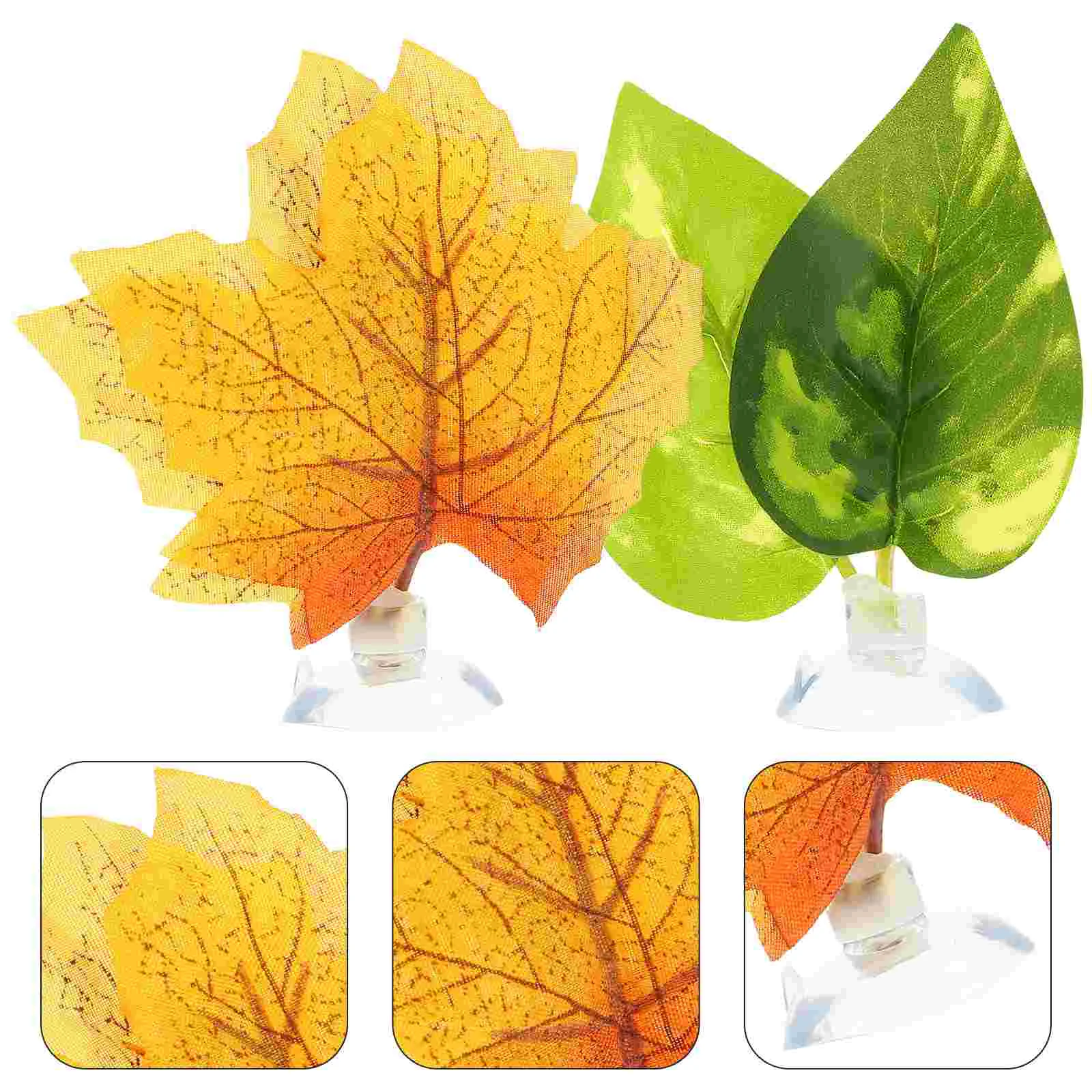 

Leaf Betta Hammock Aquarium Bed Tank Ornament Rest Decoration Cave Breeding Hide Floating Decorative Fall Lounger Decorations