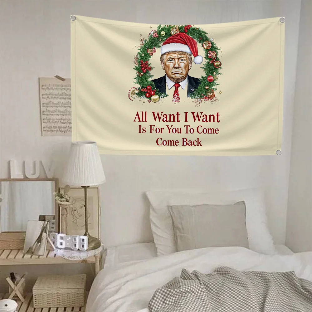 Двойное проникновение Trump Office Grinch Рождественские украшения Профессиональное