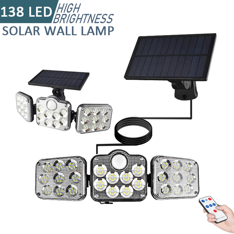 

Суперъяркие Светодиодный Фонари на солнечной батарее, водонепроницаемые комнатные лампы с 3 режимами освещения, с регулируемой головкой и ...