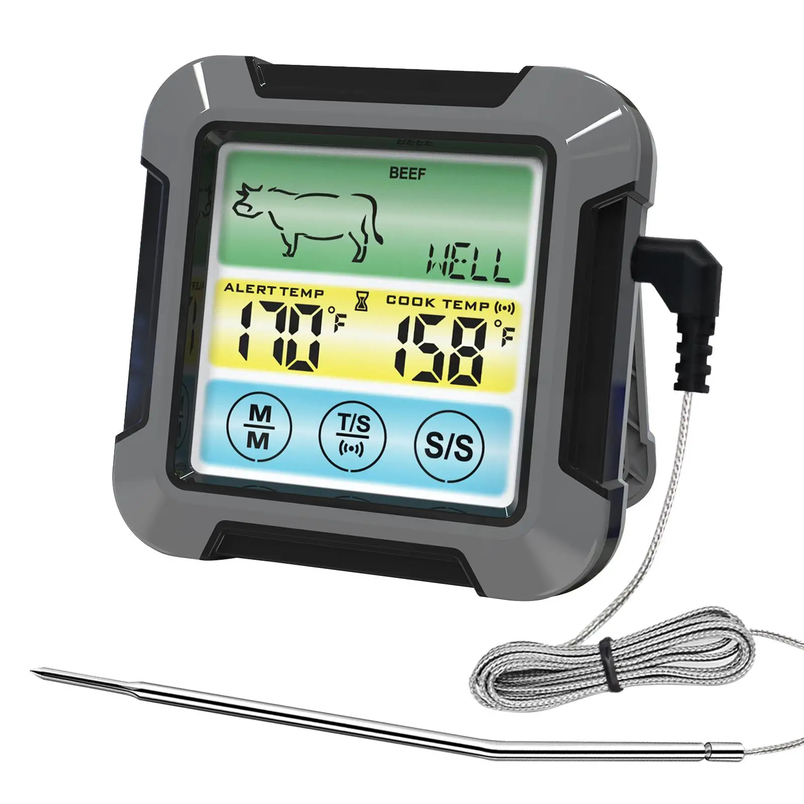 

Цифровой кухонный таймер для мгновенного считывания пищи с подсветкой