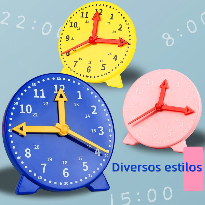 Часы Монтессори обучающий и обучающий