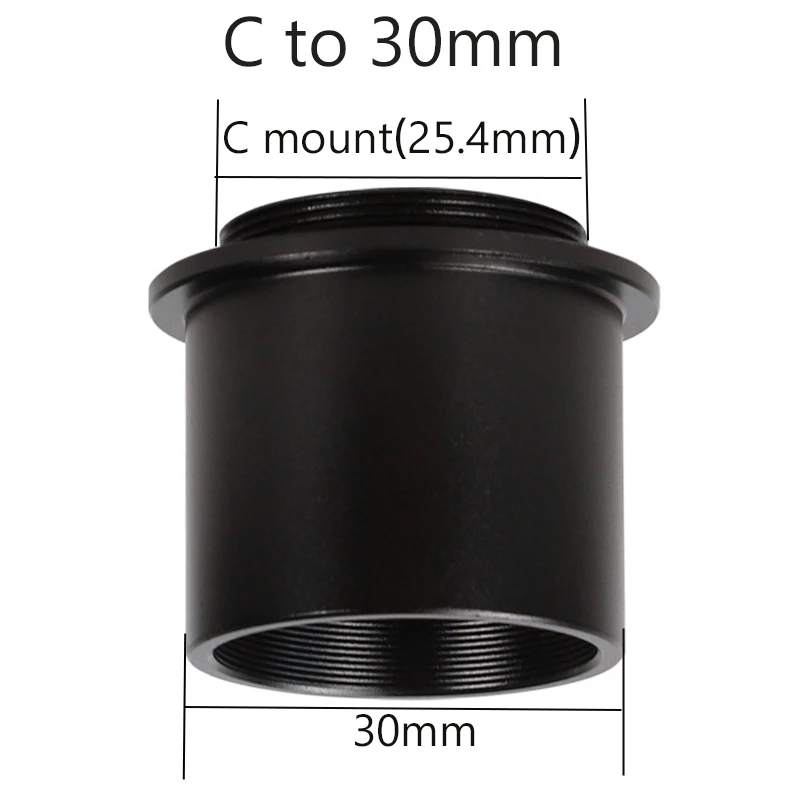

Переходное кольцо 30 мм на C-Mount, преобразователь C/CS, интерфейс CCD, видеокамера, камеры видеонаблюдения для аксессуаров для микроскопов