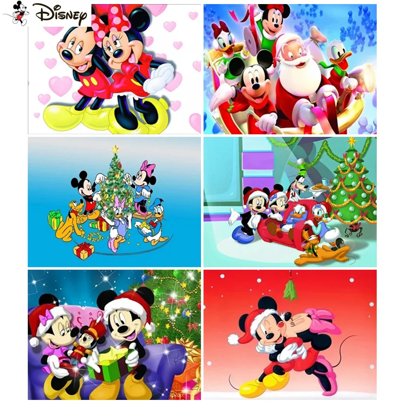 

Алмазная картина «Микки Маус» из мультфильма «Стразы»