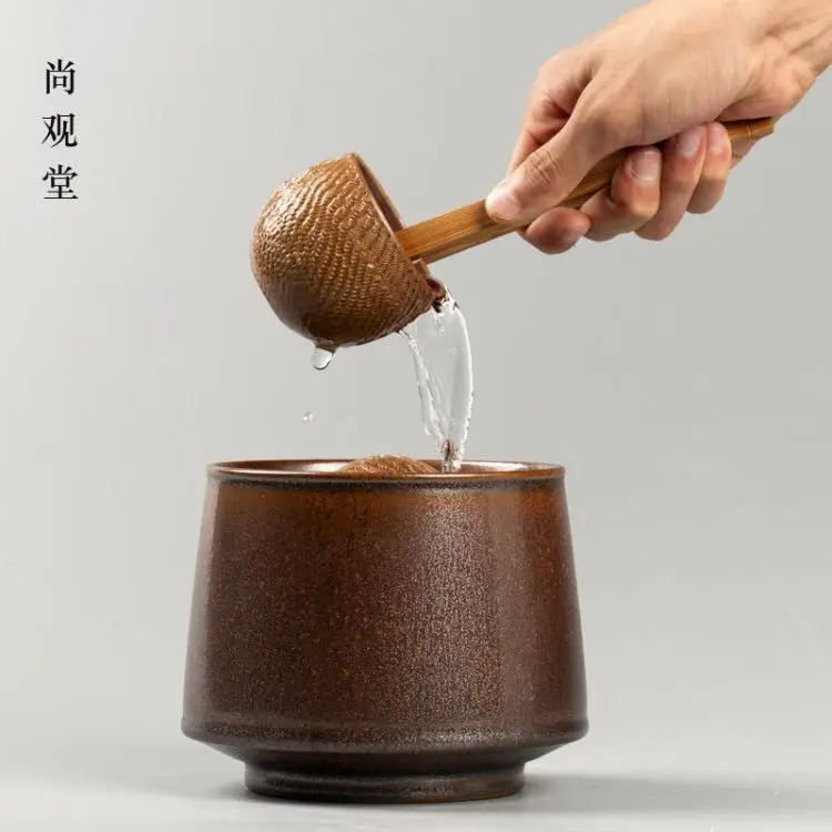 

Раковина керамическая Бытовая для чая, большая моющаяся Японская Чашка для чая, мойка с щеткой для письма, стирается в воде