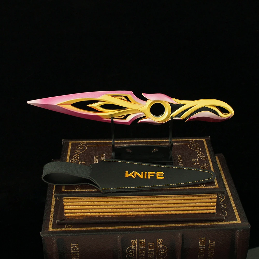 22 см доблестное оружие Mystbloom Kunai Ninja вращающееся металлическое для ближнего боя