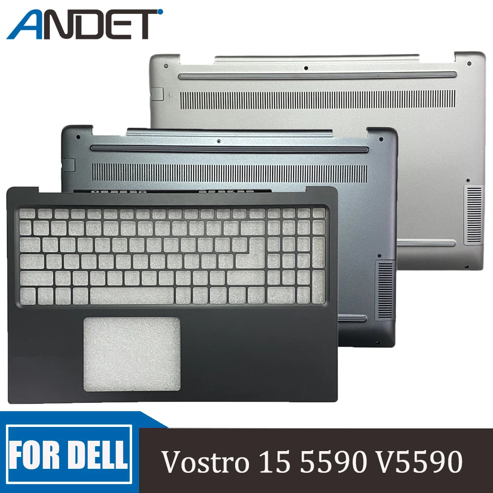 

New Original For Dell Vostro 15 5590 V5590 Laptop Palmrest Upper Cover Bottom Base Lower Shell 0XNR1R 0YX49D 03H5RR