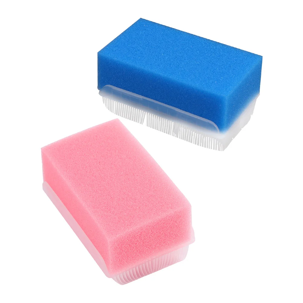 

Brush Sensory Sponge Occupational Bath Kids Scrub Brushes Therapressurebody Tool Training Showersponges Calming Hands Disorder