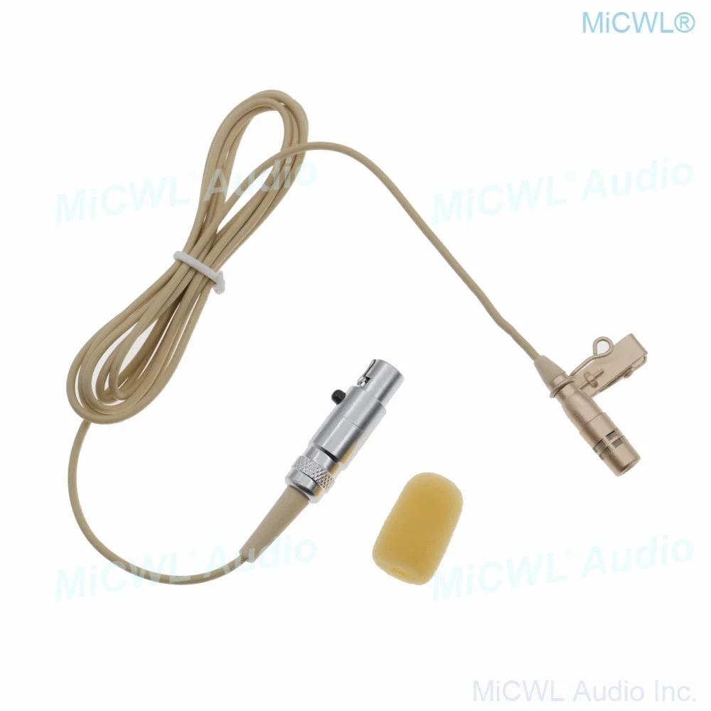 Фото Кардиоидный микрофон UL4 Lavalier для Shure ULX SLX QLX 4Pin Sennheiser AVX XS EW G2 G3 G4 Evolution AKG 3-контактный разъем 3,5 мм №2