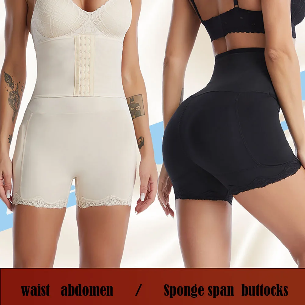 

Sexy Lingerie For Women Female Underwear High Waist Slimming Pants Corset Fake Butt Lifting Hip Body Panties