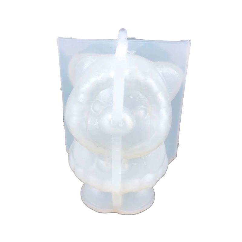 

3D Pig Candle Silicone Mold DIY Crystal Epoxy Resin Mould Animal Candle Making