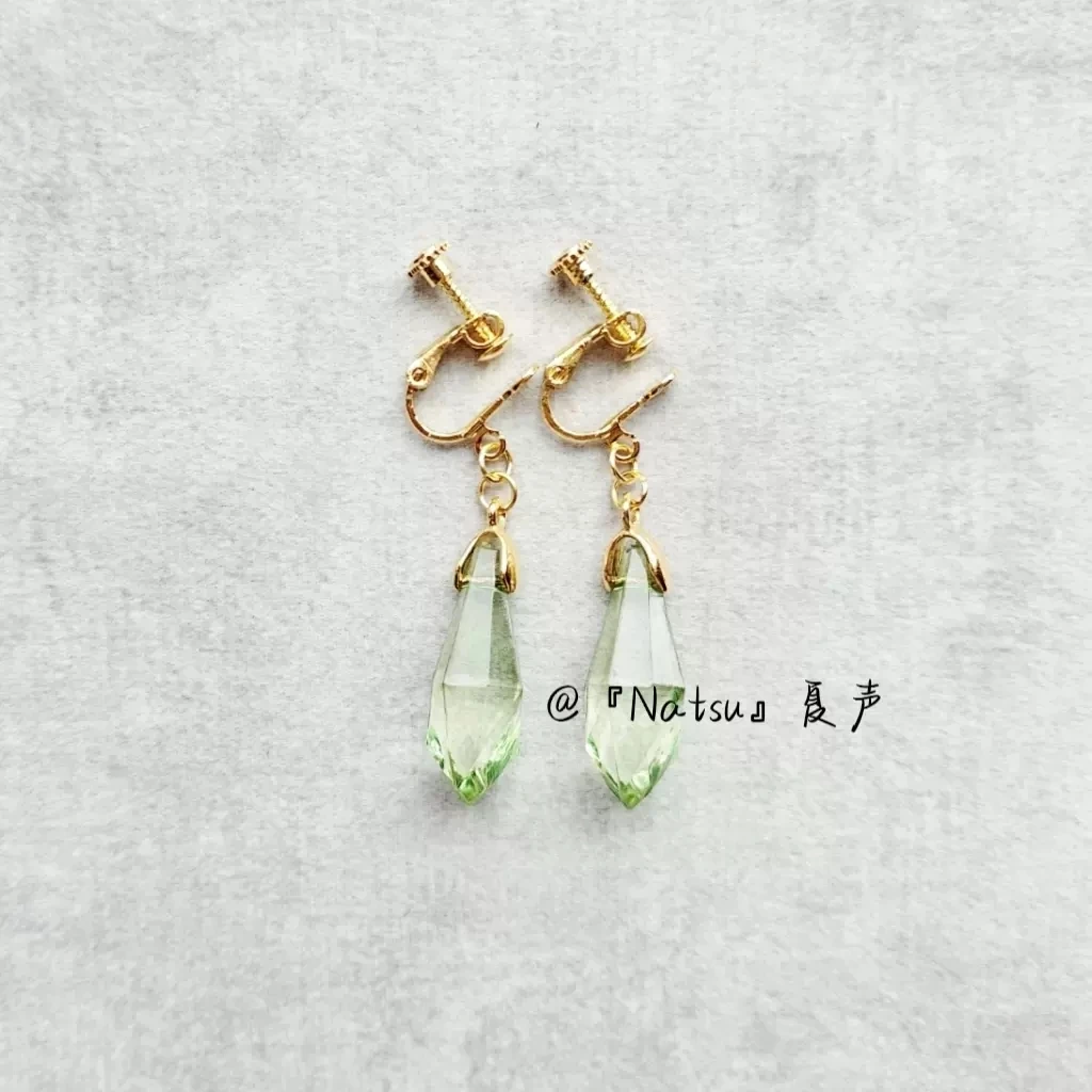 Аниме LoveLive! Металлические серьги Honoka Kousaka реквизит для фотосъемки аксессуары