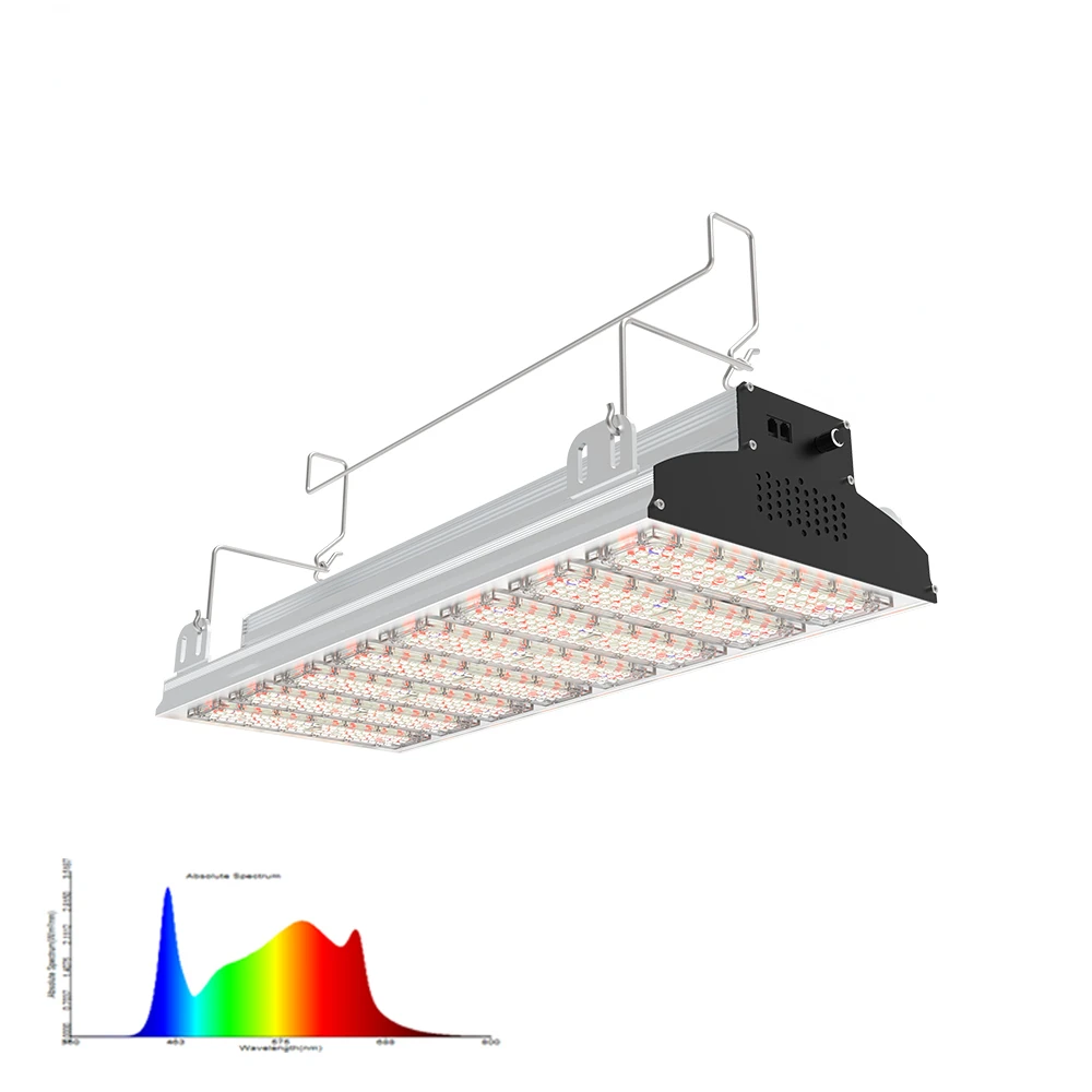 

Spider Shape Full Spectrum Dimmable Adjustable 1000W Led Grow Light Chinese Direct For Strawberry