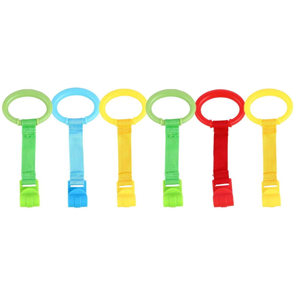 

Infant Products Kids Walking Learning Tools Bed Ring Crib Pull Play Gym Rings Baby Playpen