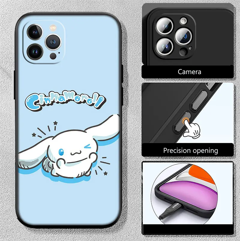 Чехол Cinnamoroll для телефона Samsung Galaxy A03 A11 M21 M30 M30S M31 J5 J6 J7 J8 Plus Prime Core Pro Quantum 2