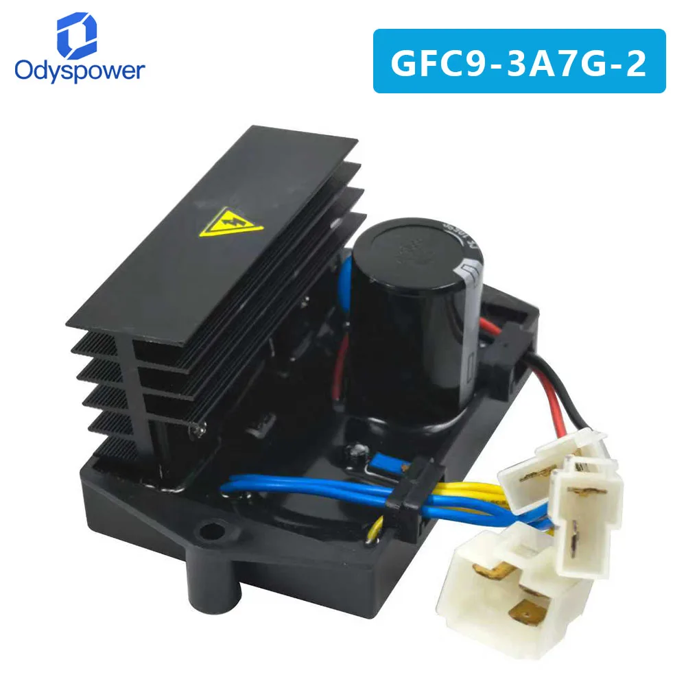 Фото Универсальный автоматический регулятор напряжения 15-10 кВт AVR GFC9-3A7G-2, замена для поколения Kohler №2