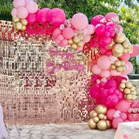 127pcs rose red balloon garland arch kit birthday balloons wedding decoration party balloons for baby shower decor accessories
