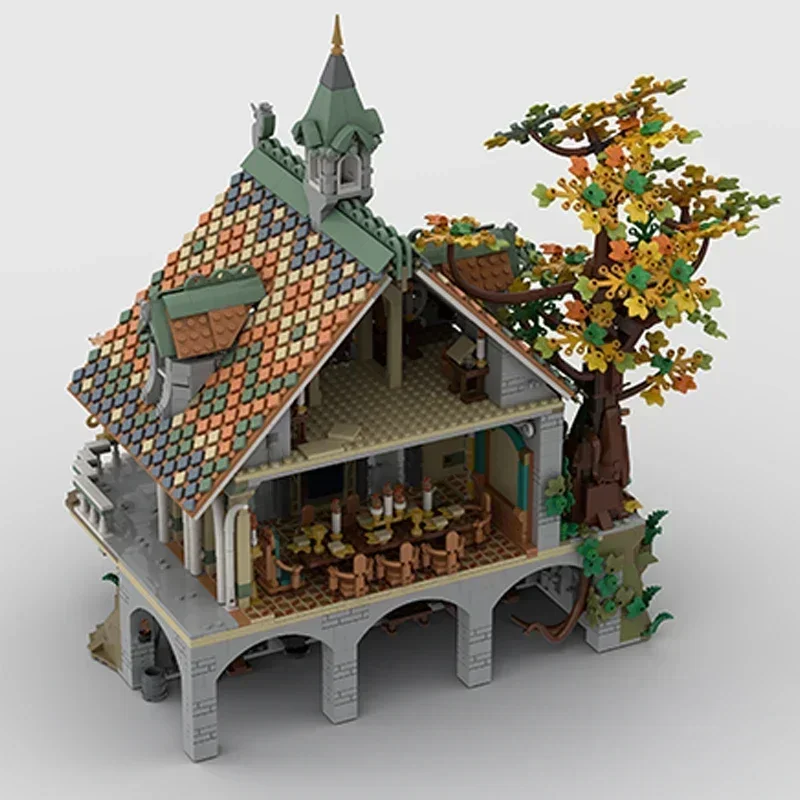 Конструктор Moc модель Король-улица Модульные строительные блоки подарки