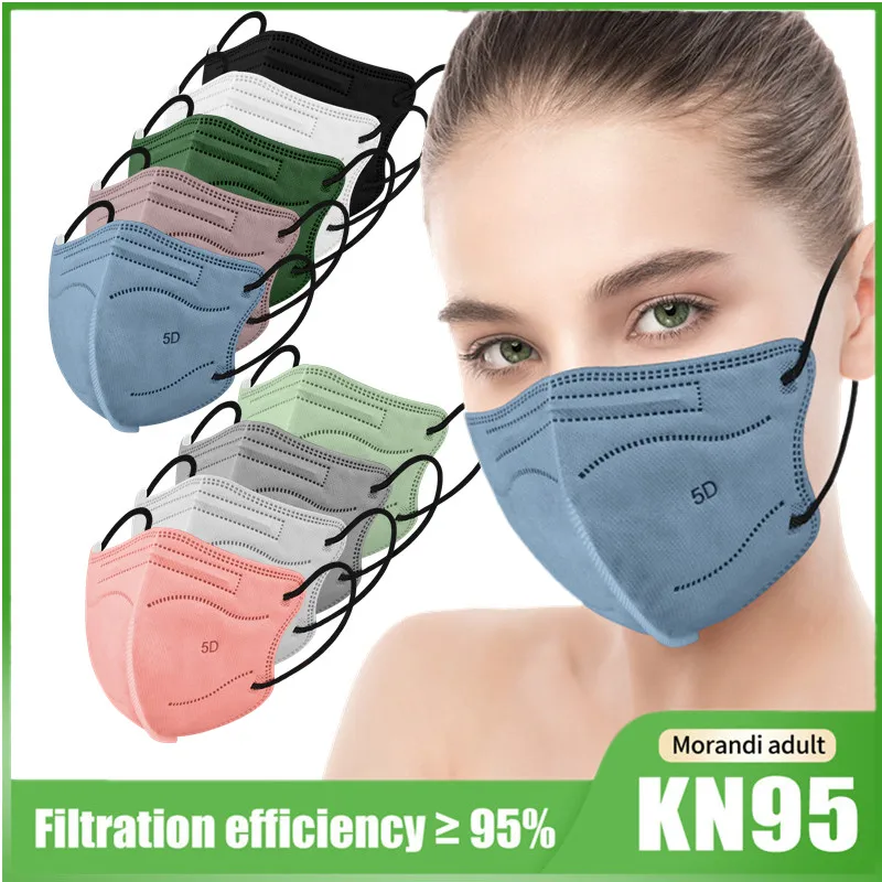 

5D ffp2 mascarillas fpp2 маски KN95 сертифицированные маски для лица 5 слоев Защитная тушь mascherina ffpp2 FFP2mask KN 95 маска CE