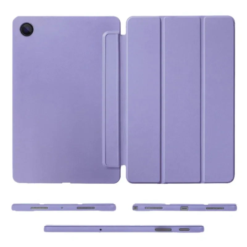 Чехол для Samsung Galaxy Tab S9 X710 S6 Lite P610 P615 A7 A8 X205 X200 S7 S8 11 PU Tablet Cover Smart Case