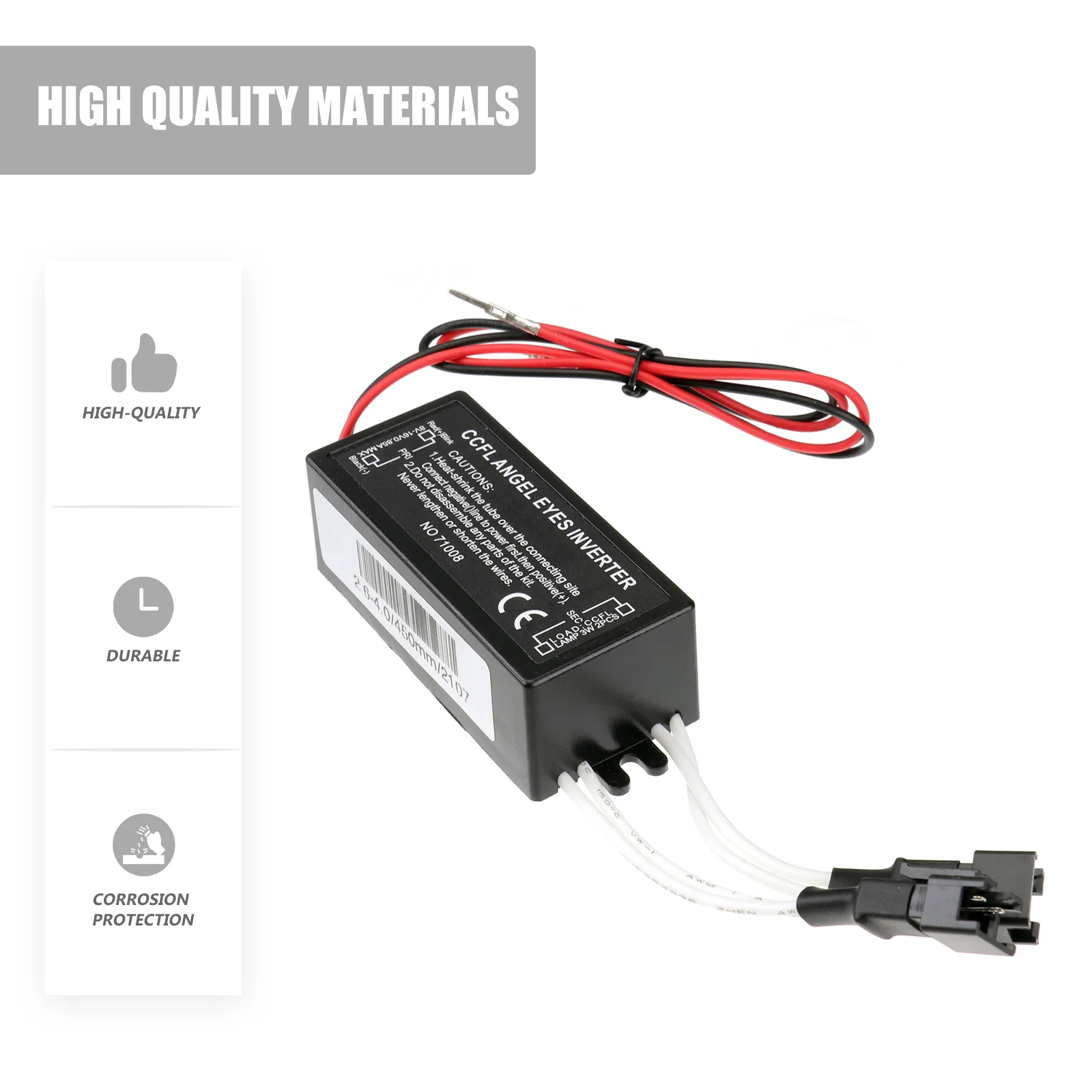 Замена обожженного инвертора CCFL Ring Angel Eye 12V Герметичный тестер русалки для