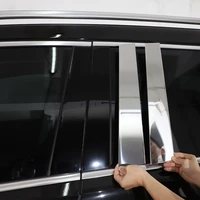 for mercedes benz gls 2020 2021 aluminum alloy car window b pillar center pillar trim sticker car accessories