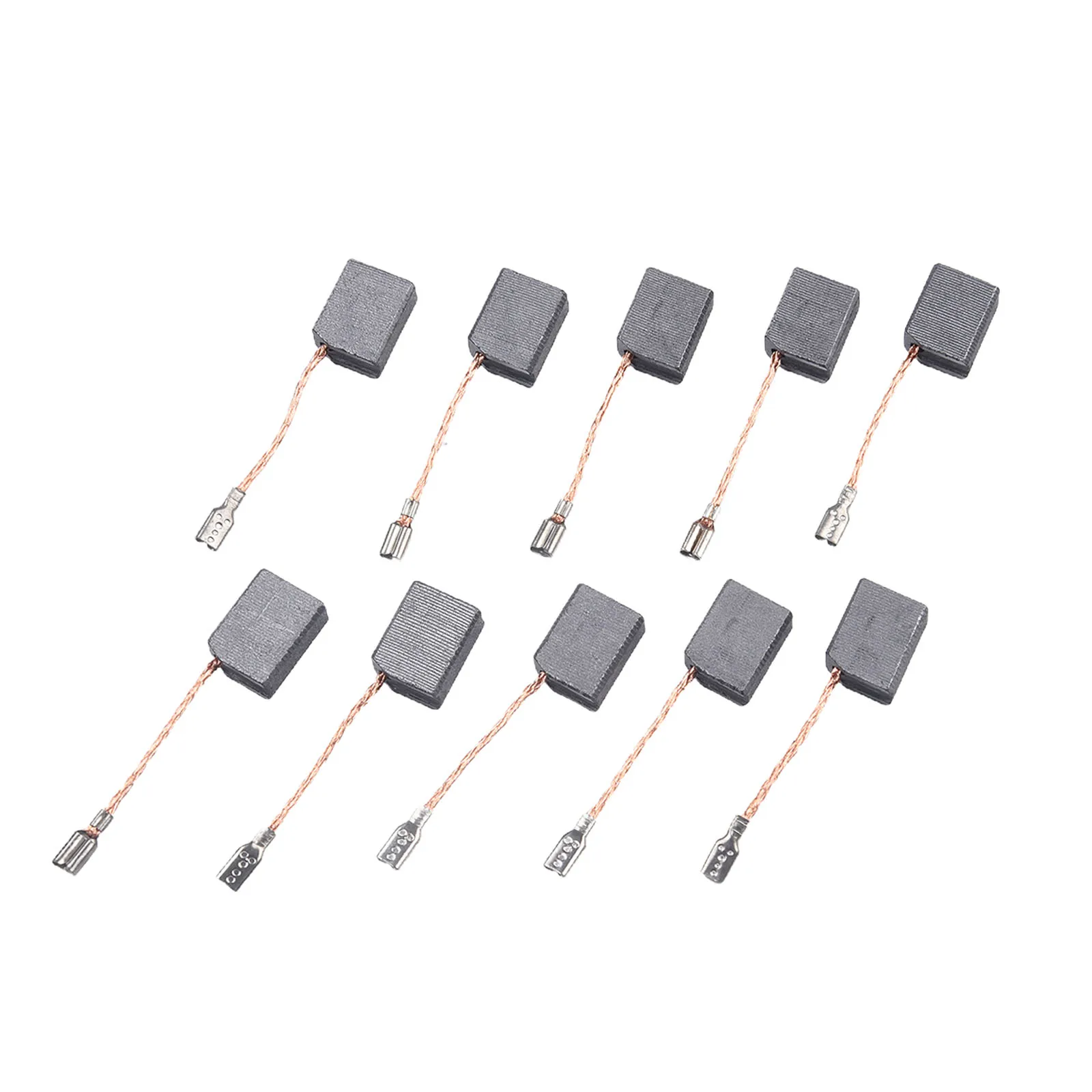 10 шт. угольные щетки для WU900 WU829 WU816 WU771 угловая шлифовальная машина 6 × 11 15 мм