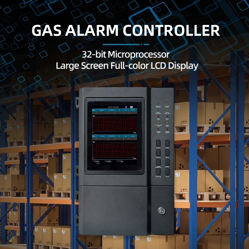 Точный в пределах 1500 м 8-дюймовый цветной экран ZhongAn горячая распродажа LEL H2S EX CO2 CH4