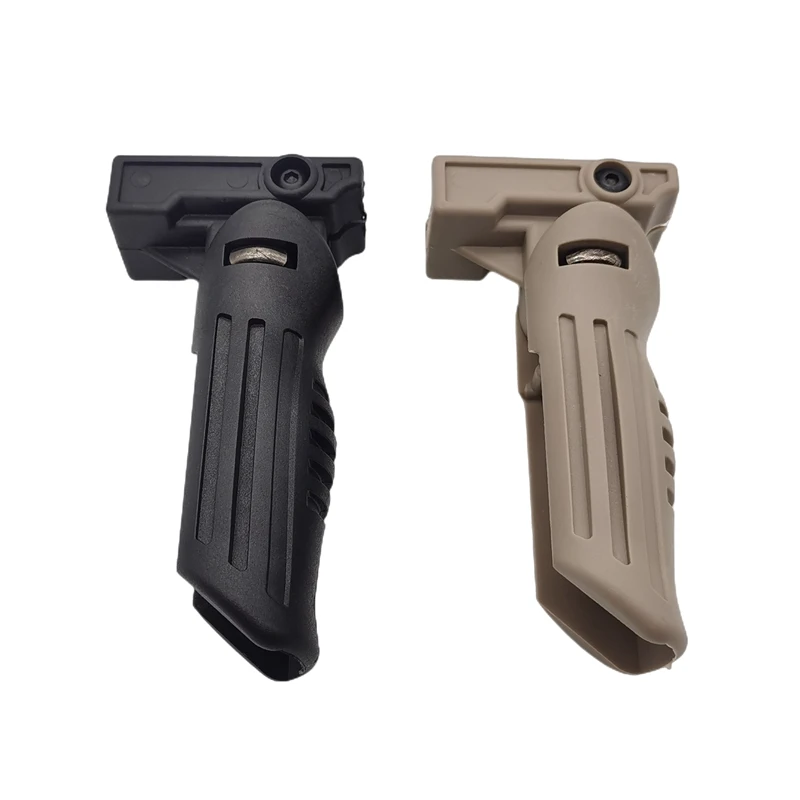 

Toy Tactical Foregrip Handle Grip Polymer Folding Grip Handle For 20 mm Picatinny Rail Vertical Grip Outdoor Wargame Accessories