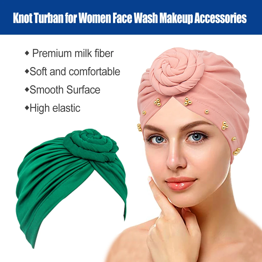 

Тюрбан с узлом, простой стиль, мусульманский хиджаб, спиральная эластичная повязка для волос, эластичная повязка на голову, шапочка для женщин, стирка для лица, серый