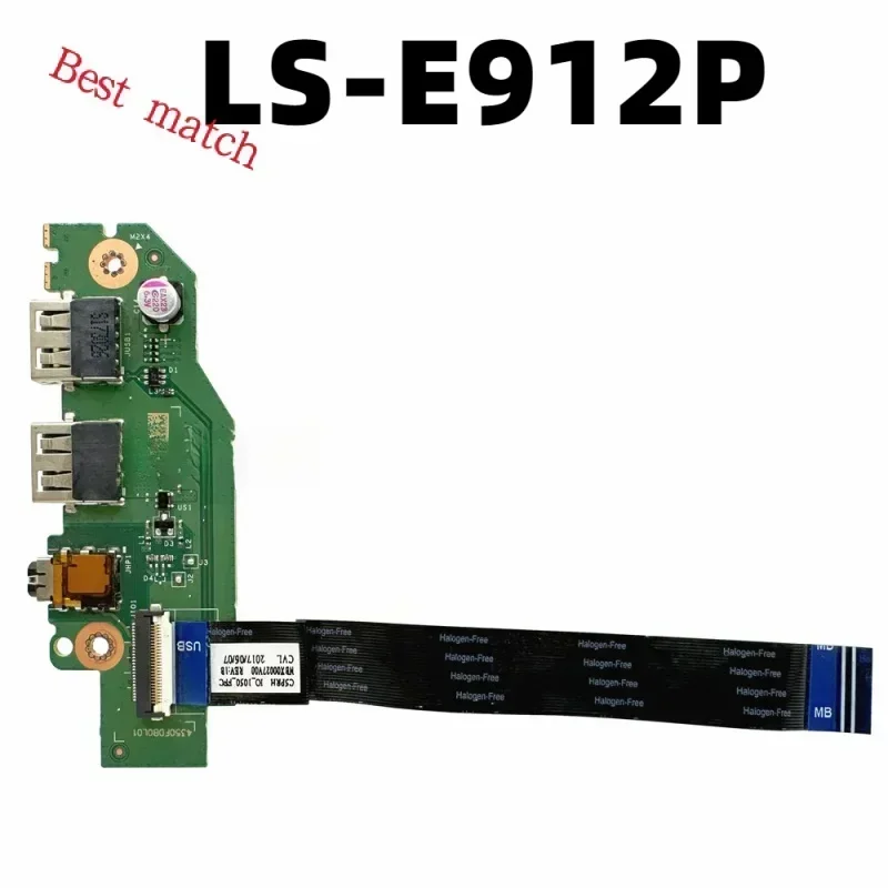 Оригинальная аудиоплата USB для ACER NITRO 5 AN515-51 SERIES LS-E912P C5MMH C7MMH 100% тестирование