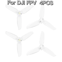 4pcs transparent propeller suitable for dji fpv lightweight blades penetrating table propeller drone parts accessories