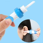 Синий удобный очиститель для ушей, электрический беспроводной пылесос для чистки ушей, безопасное удаление ушей, инструмент для очистки, забота о здоровье