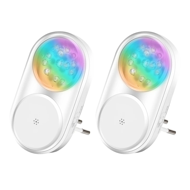 

Night Light For Kids, RGB Color Changing Night Lights Plug Into Wall,For Bathroom Decor, Children Room,Kids Gift EU Plug