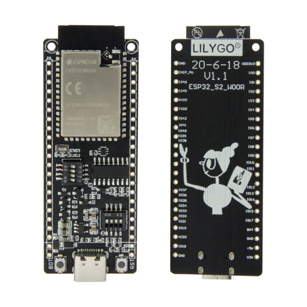 TTGO ESP32-S2 V1.1 ESP32-S2-WOOR WIFI Bluetooth Беспроводной модуль Разъем типа C Макетная плата ESP32