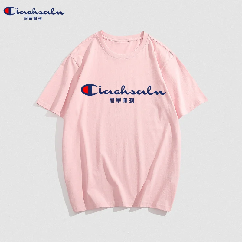 

Champion Page Brand Men/Women Cotton T-Shirt Casual Sports Short Sleeve T-Shirt free shipping
