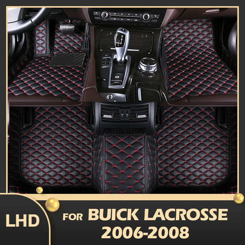 

Автомобильные коврики для Buick LaCrosse 2006 2007 2008, индивидуальные автомобильные подкладки для ног, интерьерные аксессуары