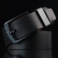 mens belt leather belts men male genuine leather strap brown cow leather belt for men pin buckle vintage jeans cintos masculino