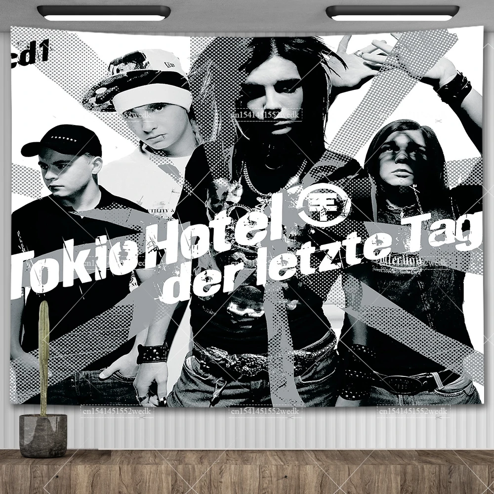

Настенный гобелен Tokio Hotel 100% полиэстер