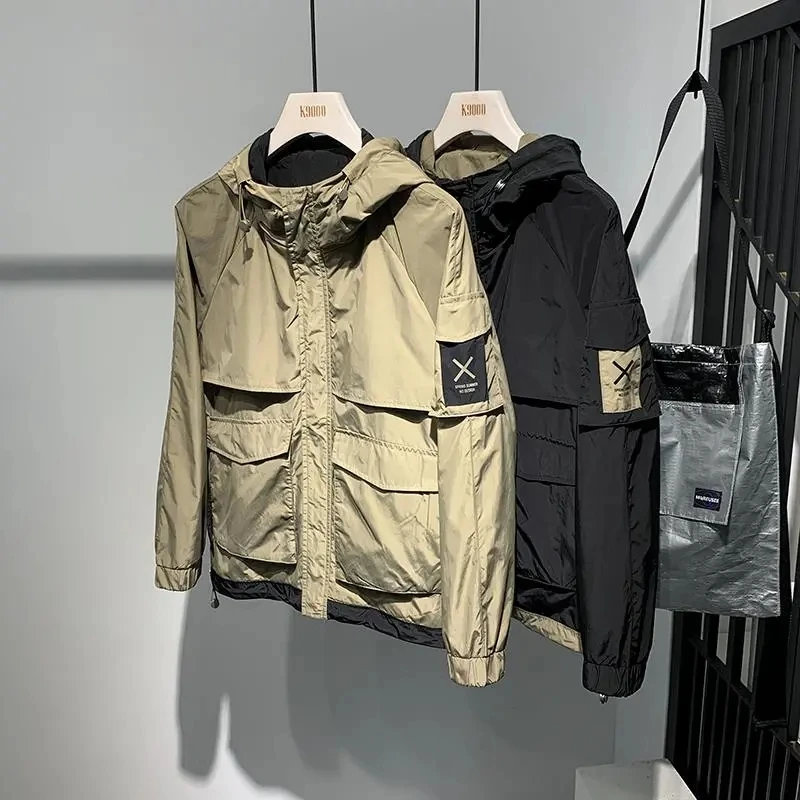

Бомбардировщик, бомбардировщик jaket, кнопка для бросков, подвеска Musim Semi dan Gugur, jaket kargo