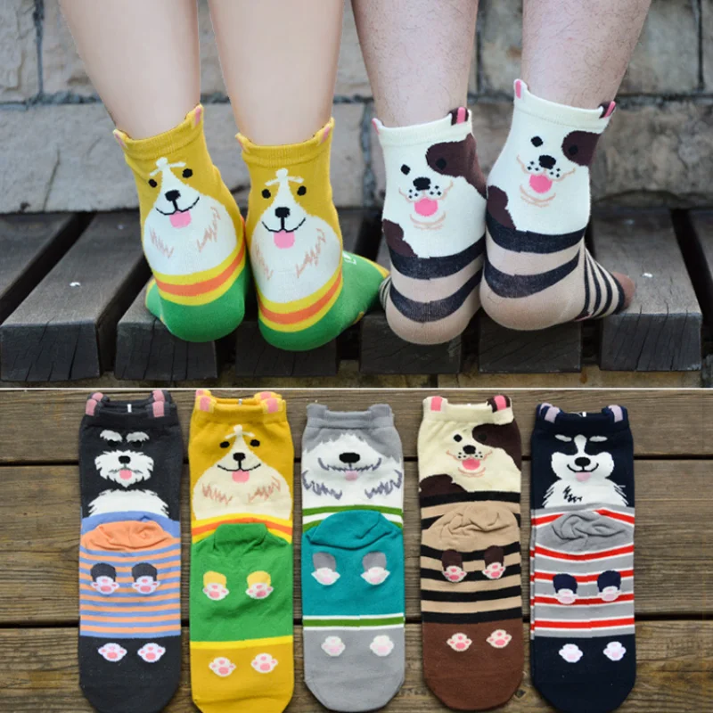 

Animation competition level dog stockings lovers leisure socks cotton high - grade socks autumn and winter tube socks